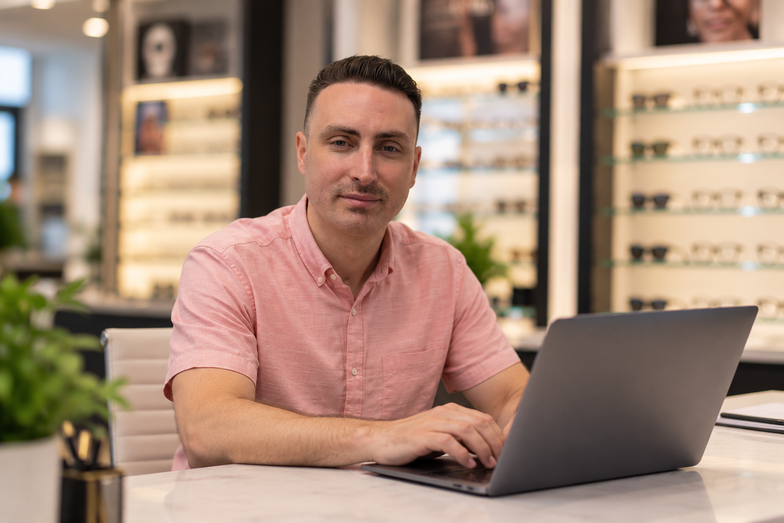 Optical Boutique Laptop Portrait Optical Boutique Laptop Portrait