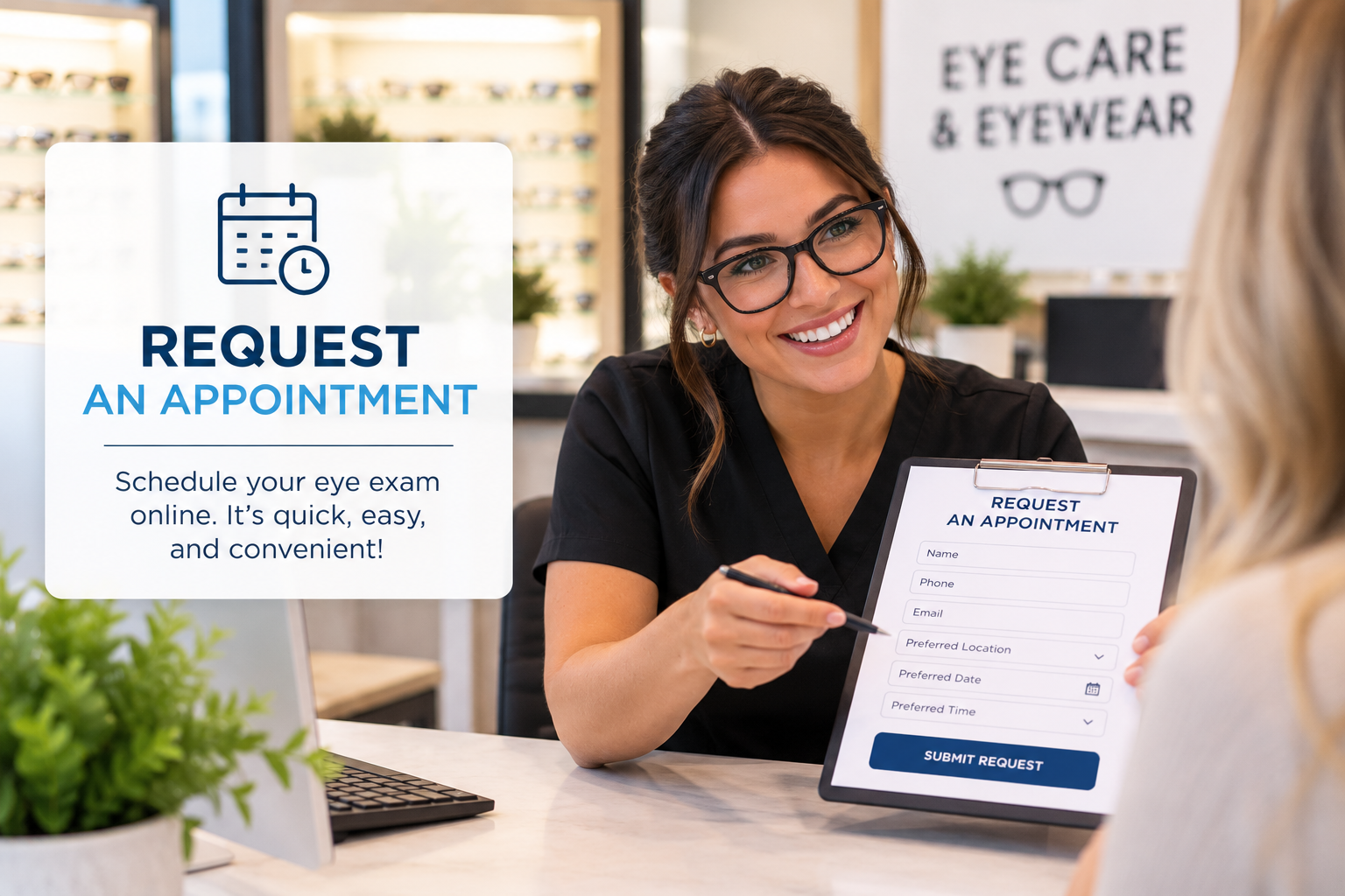 Request an Eye Care Appointment